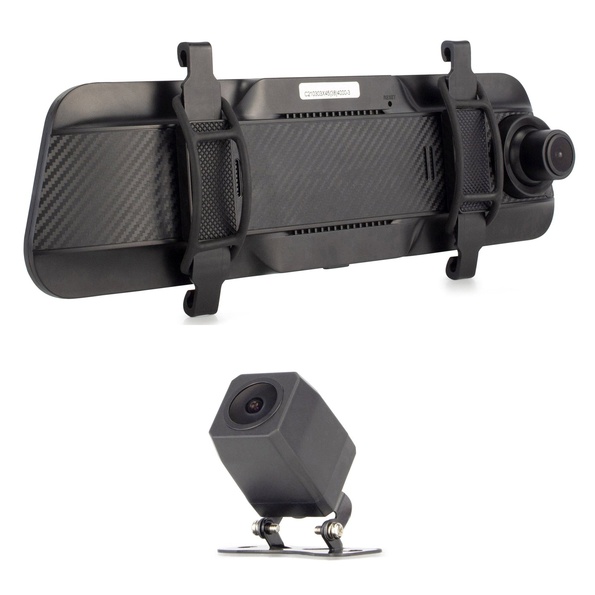 4K Smart Car Mirror Dash Cam GPS
