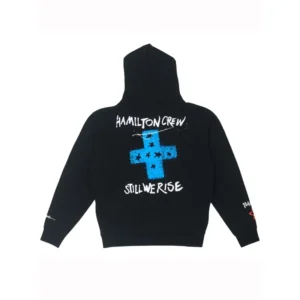 Hamilton Crew +44 Lucky Mouse Pullover Black Hoodie&nbsp;